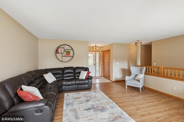 28942 Dawson Ave, Randolph, MN 55065 - living room featuring light wood finished floors and baseboards