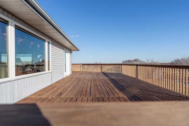 view of deck