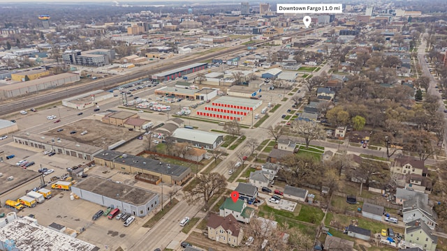 drone / aerial view