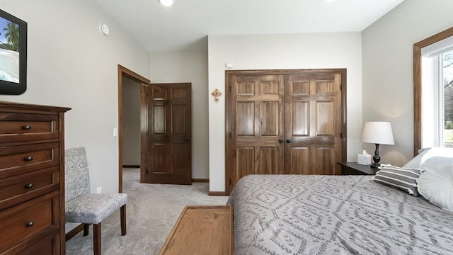 1001 Call Pl, Little Falls, MN 56345 - bedroom with carpet floors, a closet, and baseboards