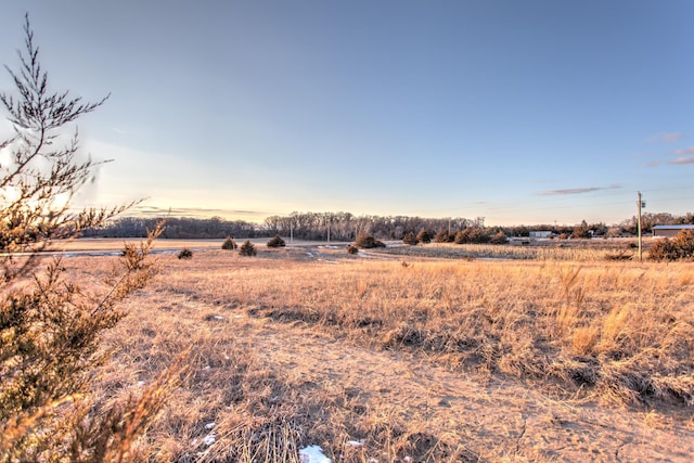 view of nature with a rural view