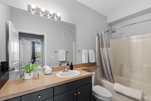 13580 Technology Dr Unit 3202, Eden Prairie, MN 55344 - full bathroom with vanity, shower / bath combo, and toilet