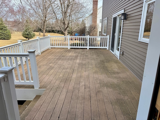 view of deck