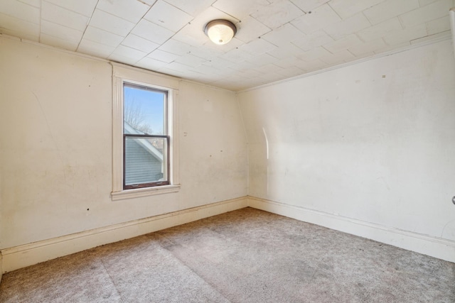 empty room with carpet floors