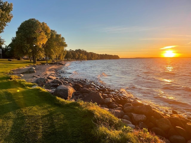 property view of water