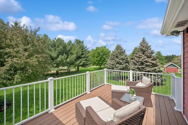 5191 Christen Ave NE, Buffalo, MN 55313 - view of deck