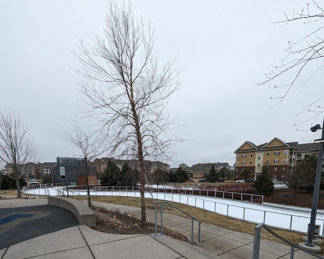 view of street with sidewalks