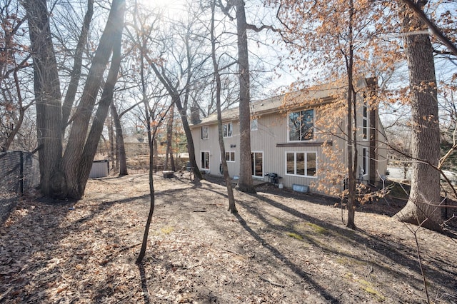 view of rear view of house