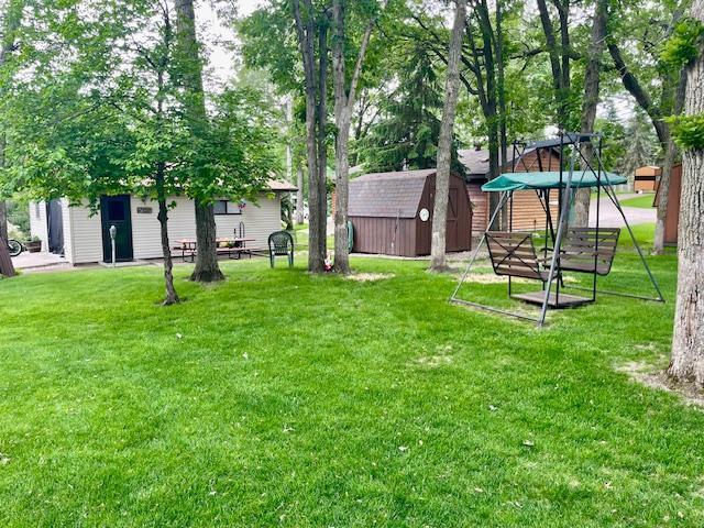 26909 Lake Ethel Rd, Girard Twp, MN 56515 - view of grassy yard