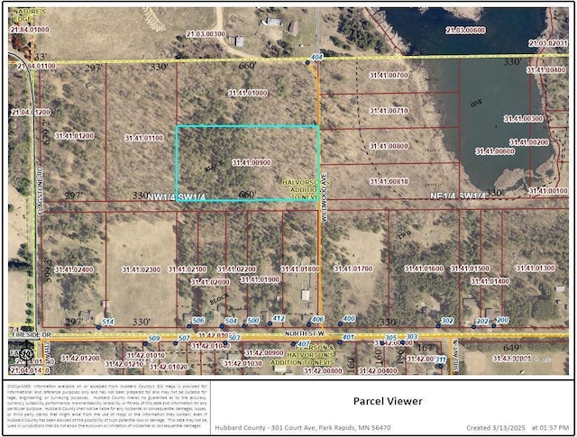 TBD Wildwood Ave, Nevis MN, 56467 land for sale