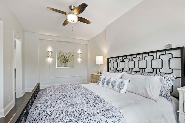 79 Western Ave N Unit 308, Saint Paul, MN 55102 - bedroom featuring baseboards and a ceiling fan
