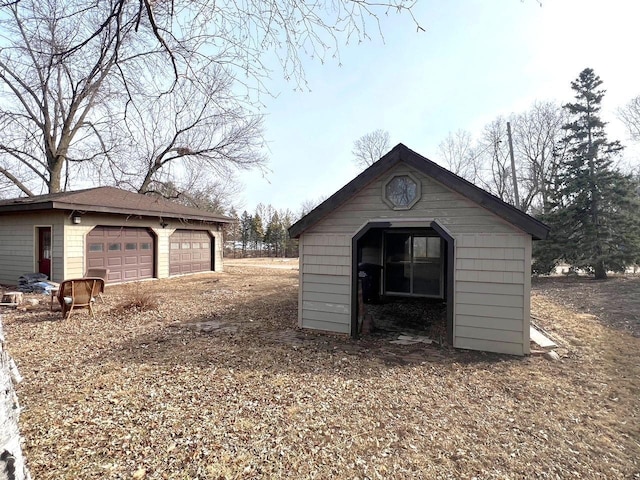 view of outbuilding featuring an outbuilding