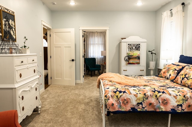 446 Pacific Ave, Hancock, MN 56244 - bedroom featuring multiple windows and light colored carpet