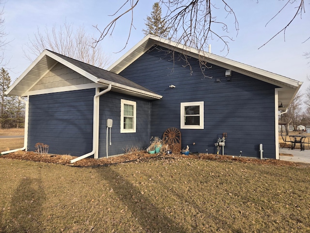 446 Pacific Ave, Hancock, MN 56244 - view of side of property featuring a yard