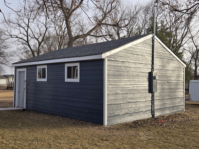 446 Pacific Ave, Hancock, MN 56244 - view of outdoor structure featuring an outbuilding