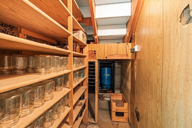 view of storage