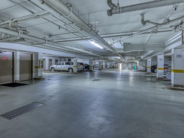 8621 Basswood Rd Unit 33, Eden Prairie, MN 55344 - view of parking garage