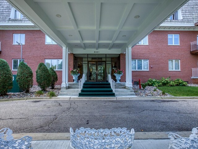8621 Basswood Rd Unit 33, Eden Prairie, MN 55344 - entrance to property with brick siding