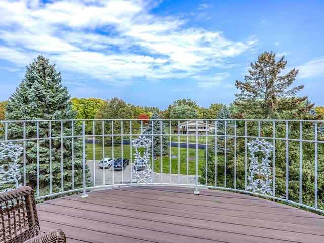 8621 Basswood Rd Unit 33, Eden Prairie, MN 55344 - view of deck