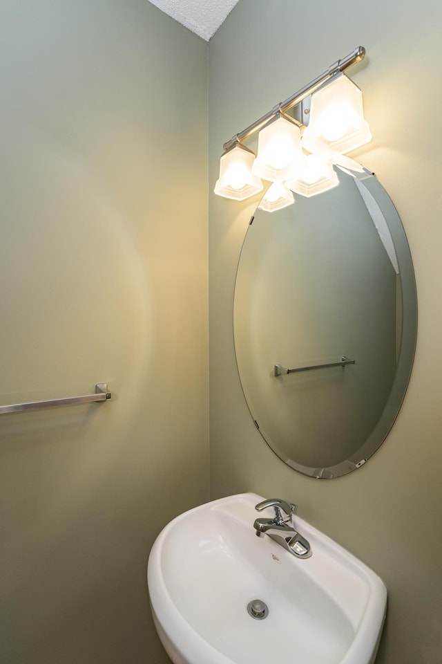 bathroom with a sink