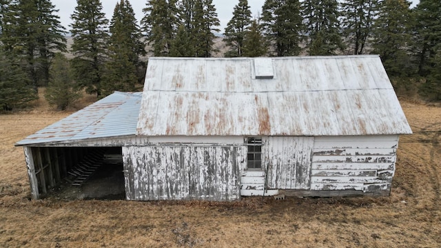 view of barn