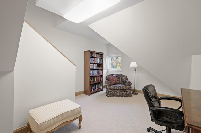 781 Ferndale Rd N, Orono, MN 55391 - office area featuring baseboards and carpet floors