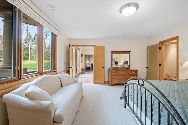 781 Ferndale Rd N, Orono, MN 55391 - bedroom featuring light carpet and visible vents
