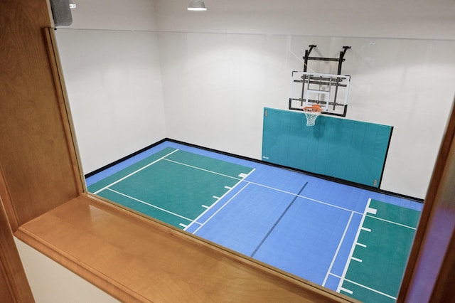 781 Ferndale Rd N, Orono, MN 55391 - view of sport court with basketball hoop