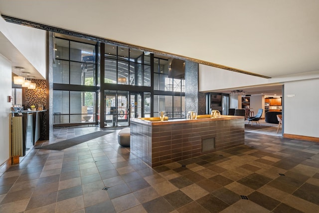 view of welcome area