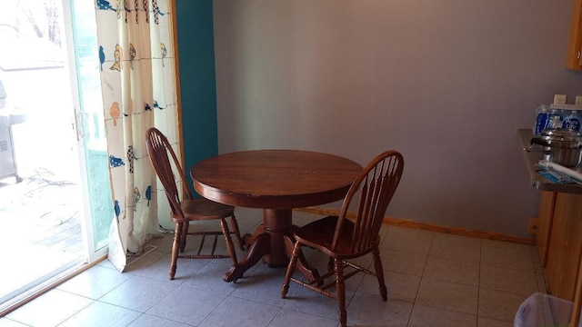 220 35th Ave N, Saint Cloud, MN 56303 - dining space with light tile patterned flooring and baseboards
