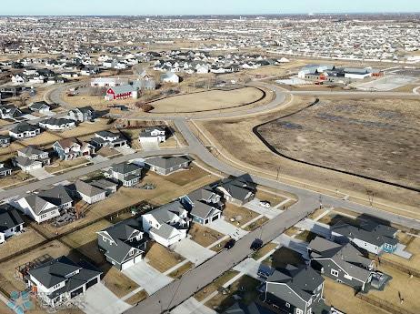 drone / aerial view featuring a residential view