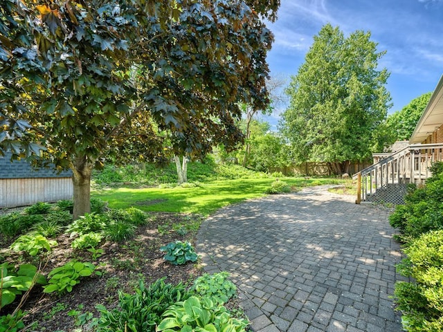5109 Richmond Dr, Edina, MN 55436 - view of yard with a patio and stairs