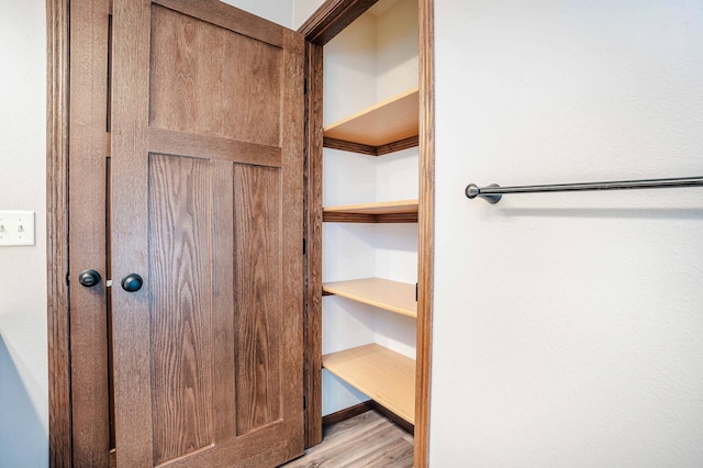 view of closet