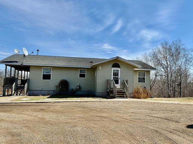 view of ranch-style home