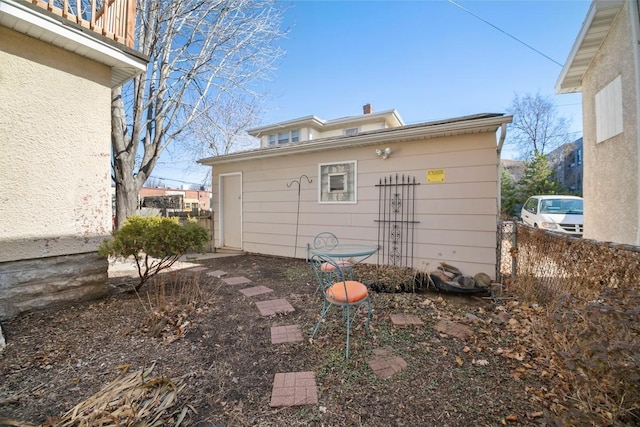 view of rear view of house