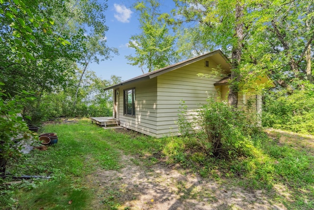 view of property exterior