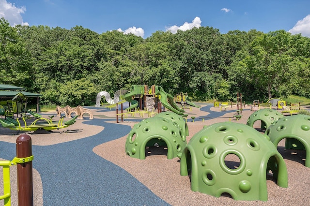 view of communal playground