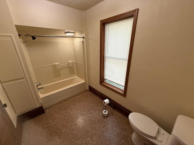 902 Pacific Ave, Kerkhoven, MN 56252 - bathroom featuring tub / shower combination and tile patterned floors