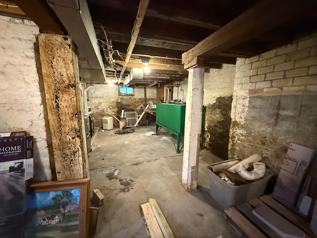 902 Pacific Ave, Kerkhoven, MN 56252 - view of unfinished basement