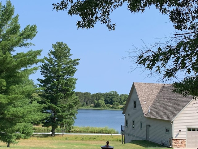 property view of water