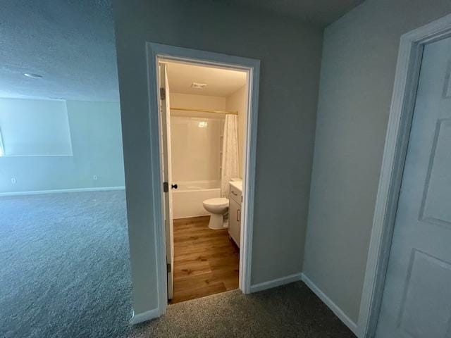 16839 Piper Ln, Brainerd, MN 56401 - hall with carpet floors and baseboards