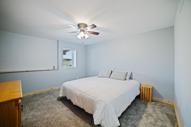 18492 120th St SE, Big Lake, MN 55309 - bedroom with carpet floors and a ceiling fan