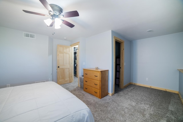 18492 120th St SE, Big Lake, MN 55309 - bedroom with light carpet and ceiling fan
