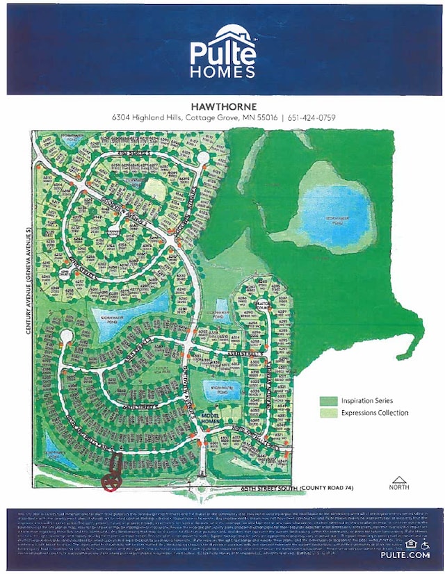 6255 Highland Hills Ln S, Cottage Grove, MN 55016 - map / location