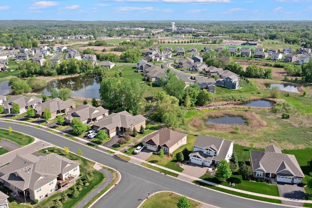 6627 133rd St, Savage, MN 55378 - aerial view of property's location with a large body of water and nearby suburban area