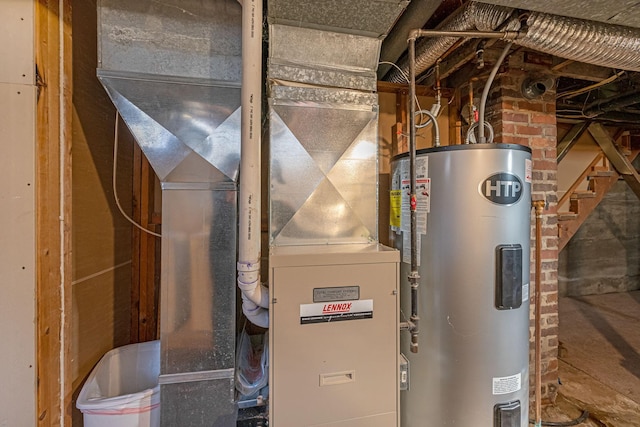 utilities featuring water heater