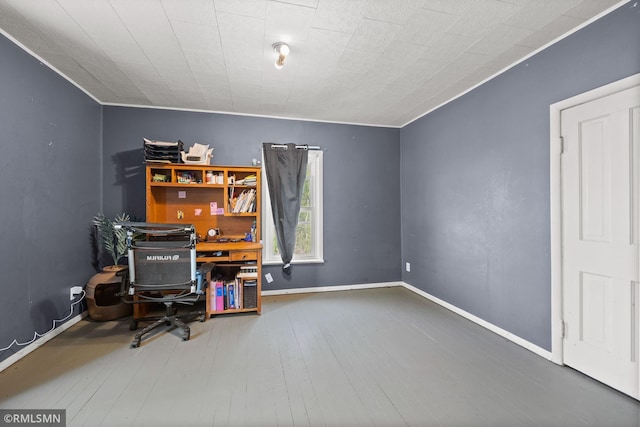 5664 County Road 7 SW, Howard Lake, MN 55349 - office featuring hardwood / wood-style flooring