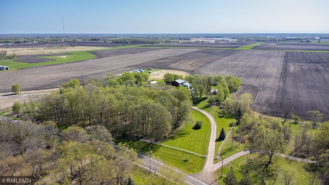 5664 County Road 7 SW, Howard Lake, MN 55349 - bird's eye view featuring a rural view