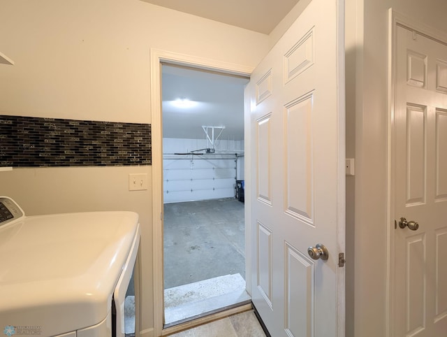 laundry room featuring laundry area and washer and dryer