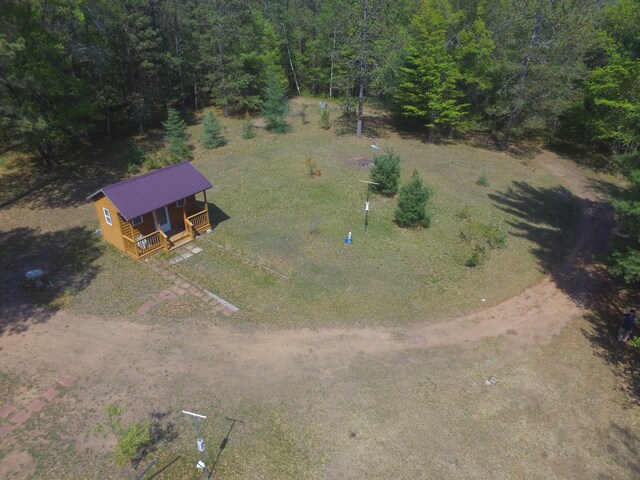 30349 Johnson Creek Trl, Webb Lake, WI 54830 - view of subject property featuring a forest